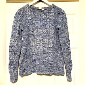 Gap Womens Cable Knit Sweater CrewNeck Size Medium